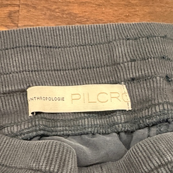 Anthropologie Pilcro Mallory Joggers Blue Washed Drawstring Ankle Pants Small - Picture 3 of 13